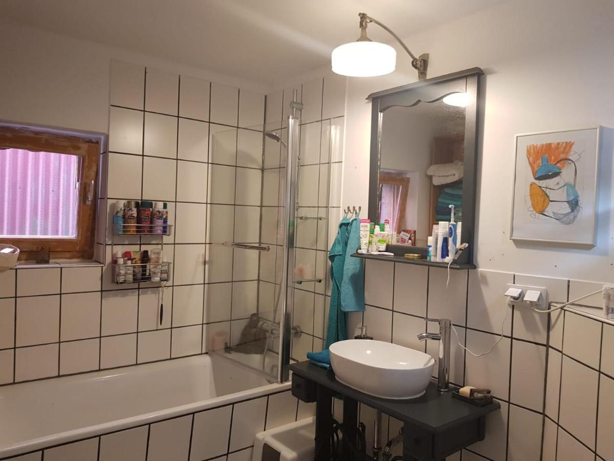 Aeltestes Haus In Quentel - Ferienwohnung 2 Mit Dachterrasse Lichtenau Dış mekan fotoğraf