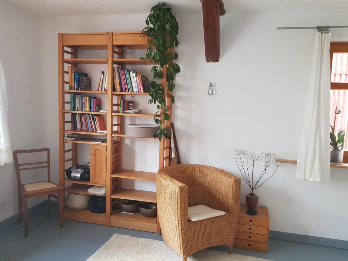 Aeltestes Haus In Quentel - Ferienwohnung 2 Mit Dachterrasse Lichtenau Dış mekan fotoğraf