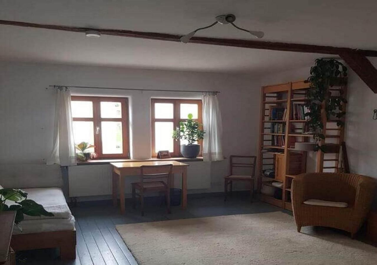 Aeltestes Haus In Quentel - Ferienwohnung 2 Mit Dachterrasse Lichtenau Dış mekan fotoğraf