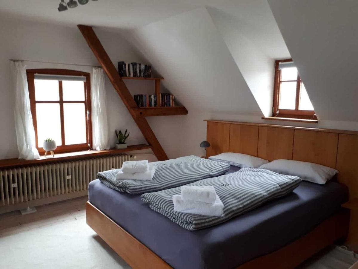 Aeltestes Haus In Quentel - Ferienwohnung 2 Mit Dachterrasse Lichtenau Dış mekan fotoğraf